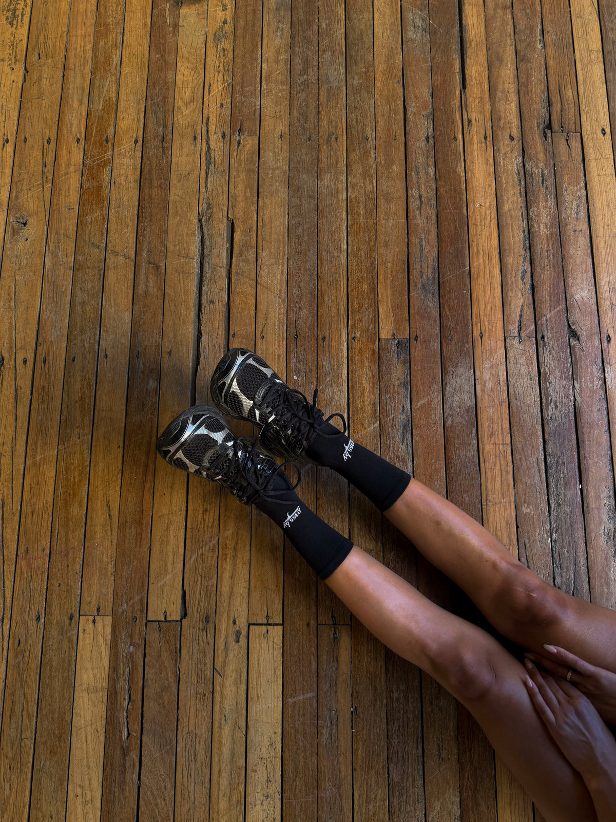 Training Sock - Black/White