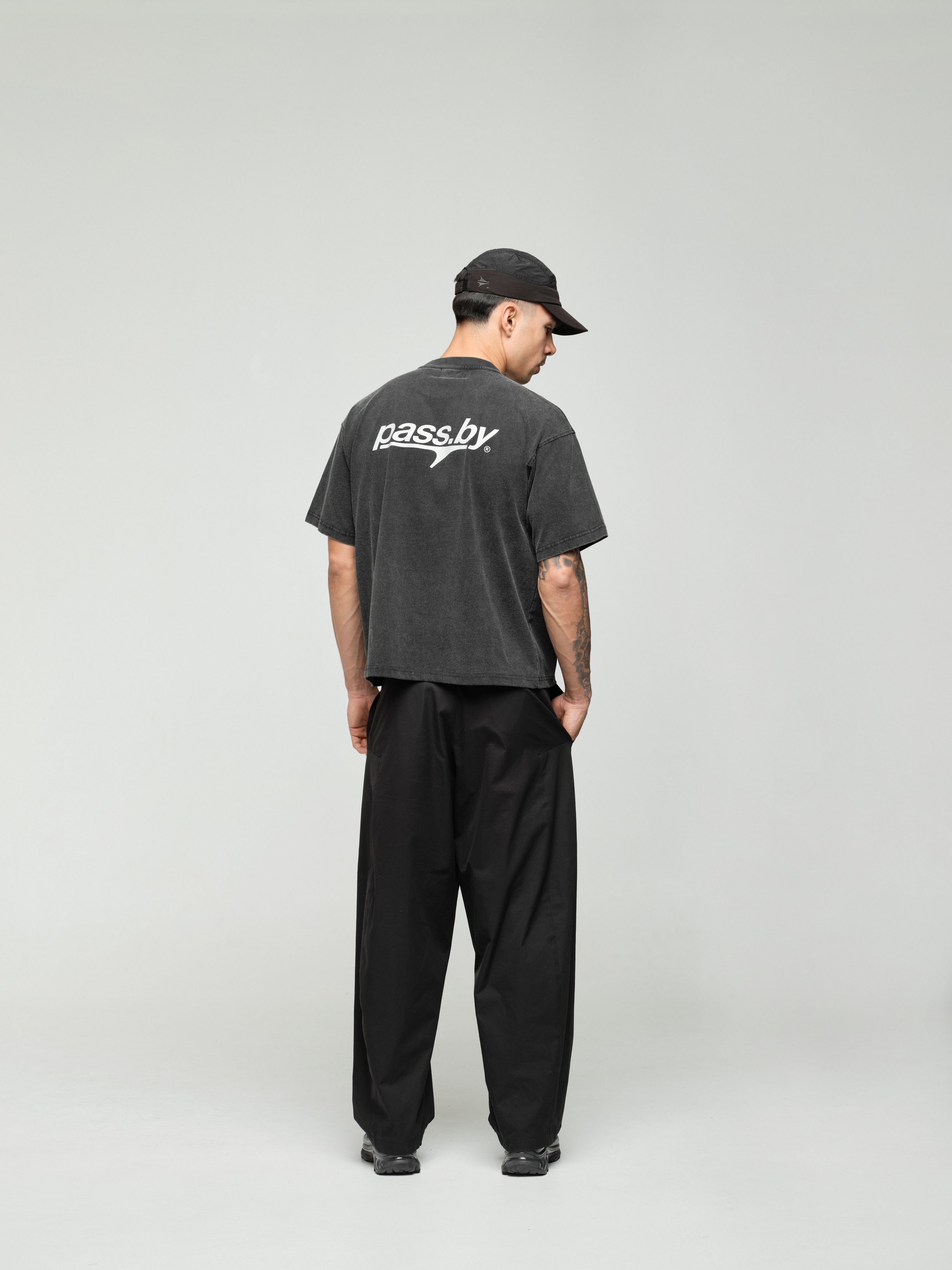 Uniform Tee - Washed Black