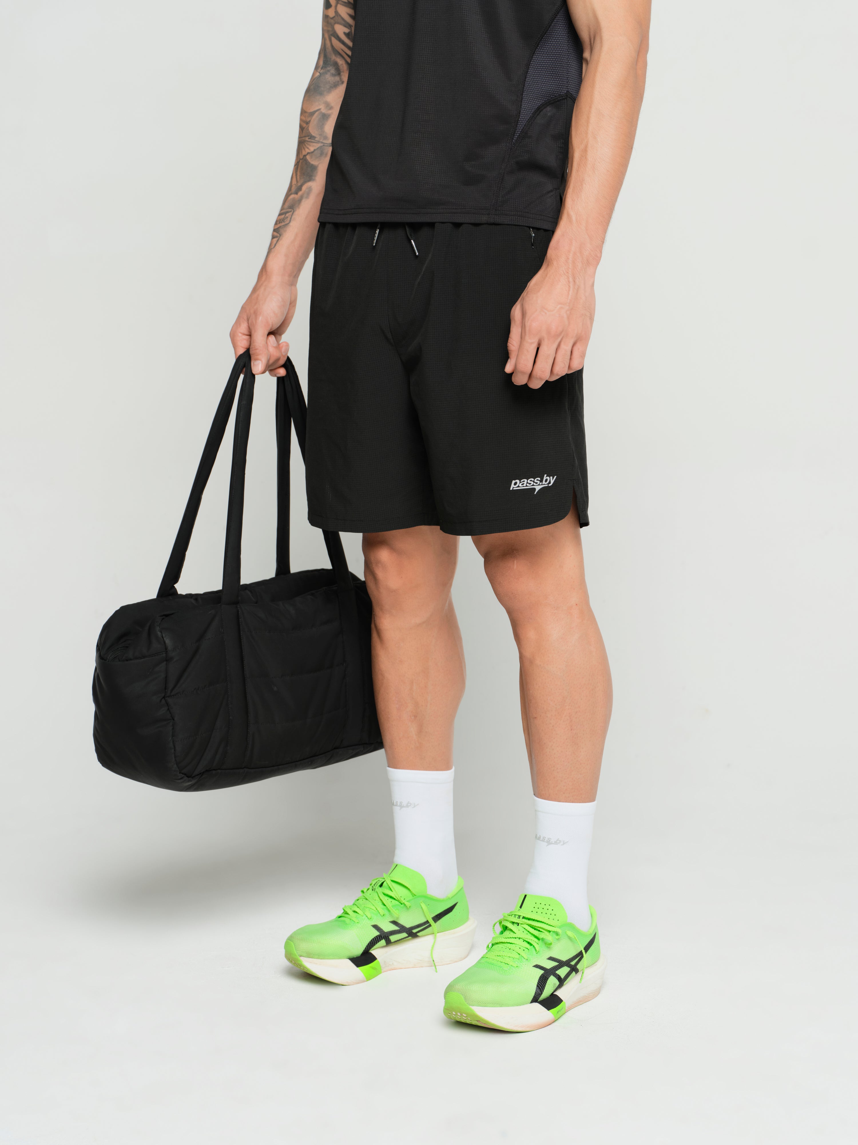 Core training shorts